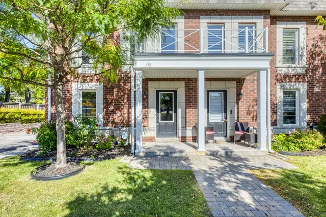 Covered front porch and walkway