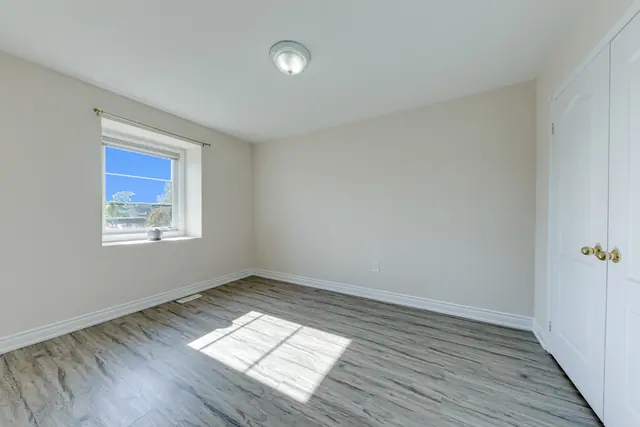 Third bedroom with double closet